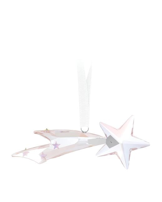 Swarovski White Holiday Magic Classics Shooting Star Ornament