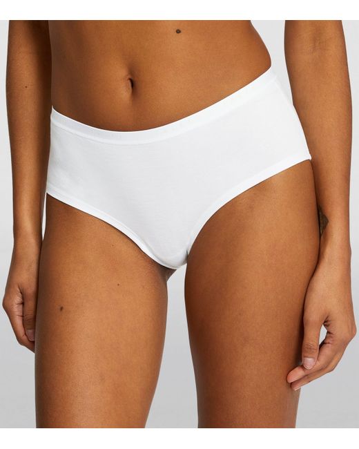 Falke White Hipster Outlast Briefs