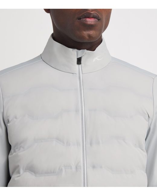 Kjus Gray Hybrid Regulator Jacket for men