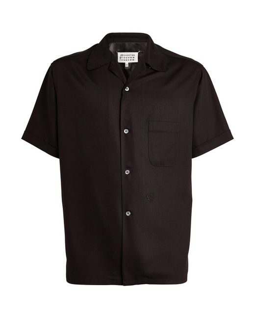 Maison Margiela Black Short-sleeve Shirt for men