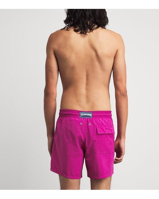 Vilebrequin Pink Moorea Swim Shorts for men