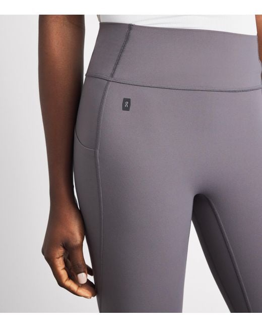 On Shoes Gray Studio 7/8 Leggings
