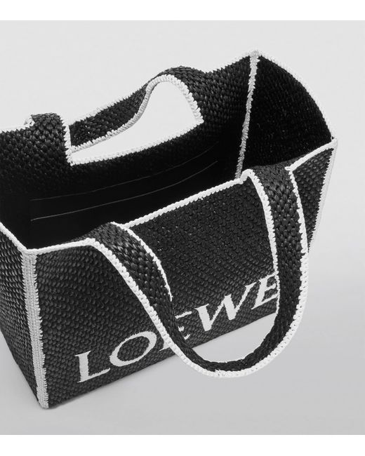 Loewe Black Largefont Tote
