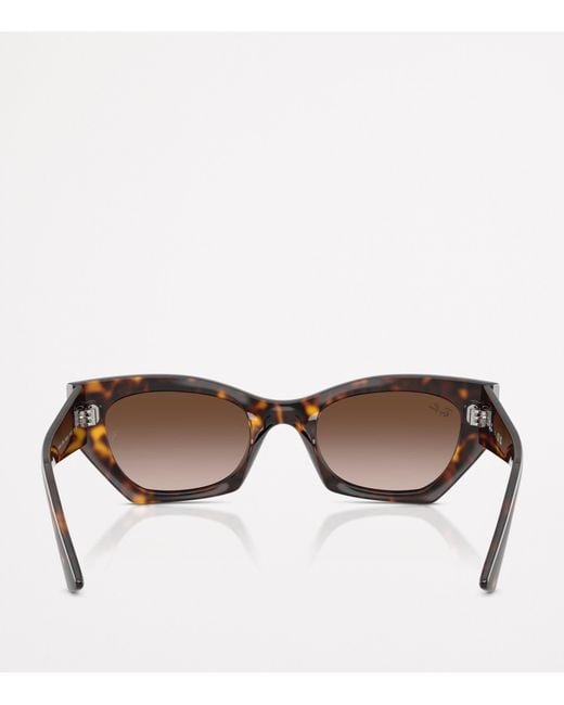 Ray-Ban Brown Rb4430 Zena Sunglasses
