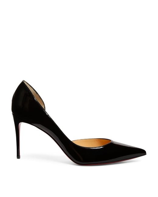 Christian Louboutin Black Iriza Patent Leather Pumps 85