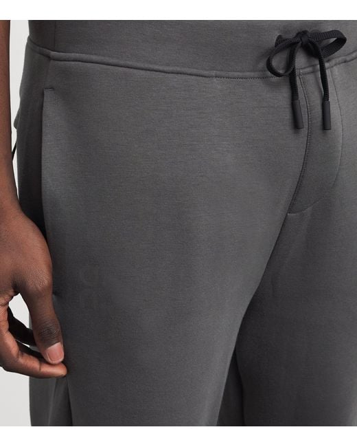 On Shoes Gray Cott-Blend Focus Tech Sweatpants for men