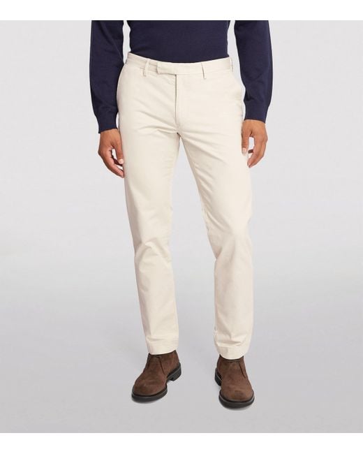 Polo Ralph Lauren Natural Stretch-Cotton Slim Chinos for men