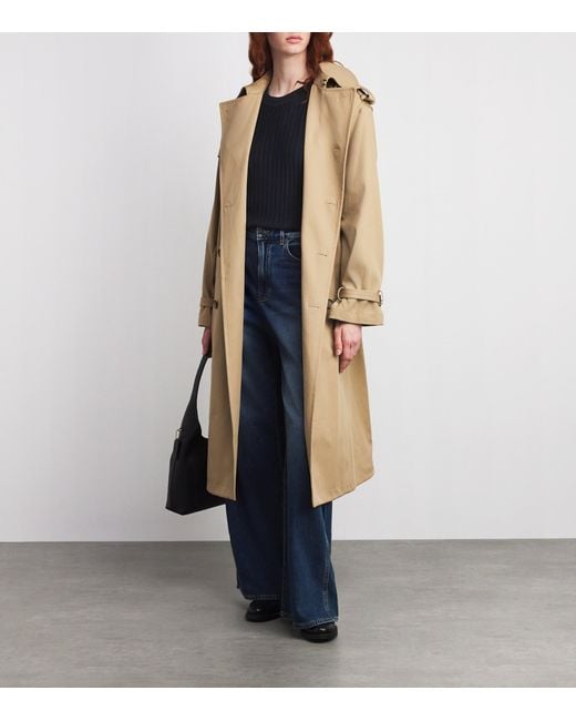 Veronica Beard Blue Wool Ribbed Cheval Sweater