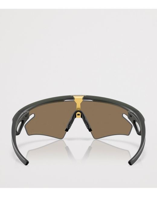 Oakley Yellow Sphaera Slash Rectangle Sunglasses