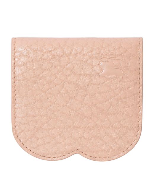 Burberry Natural Chess Folding Card Holder