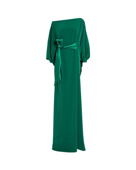 Alexis Mabille Green Asymmetric Gown