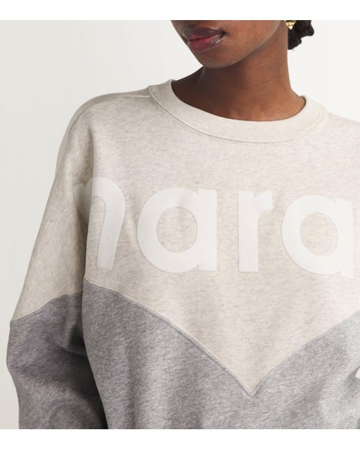 Isabel Marant Gray Organic Cotton Houston Sweatshirt