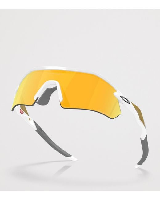 Oakley Yellow Radar Plate​ Rectangle Sunglasses