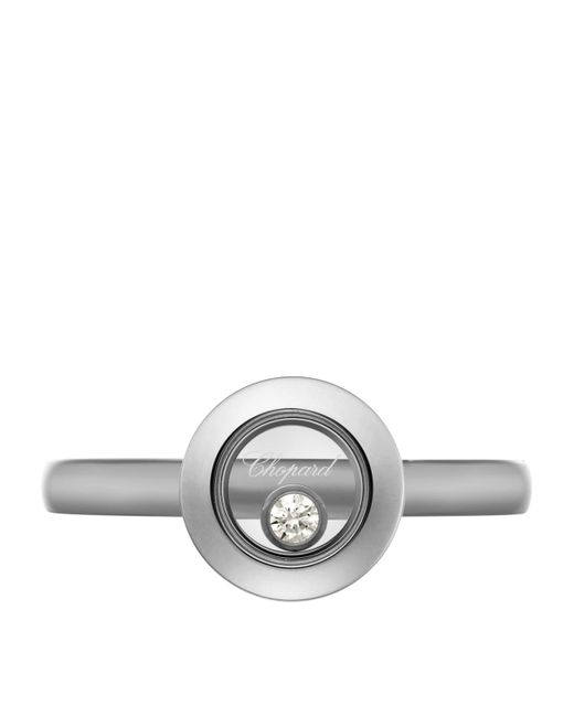 Chopard Metallic And Diamond Happy Diamonds Icons Ring