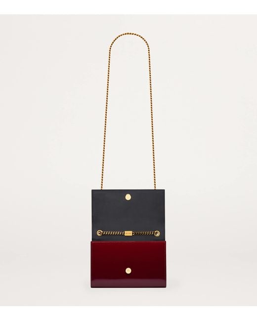 Saint Laurent Red Small Kate Cross-Body Bag