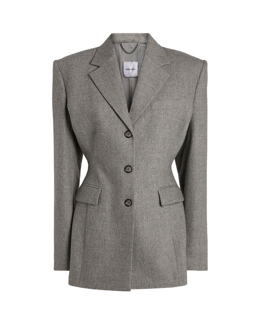 Magda Butrym Gray Hourglass Blazer