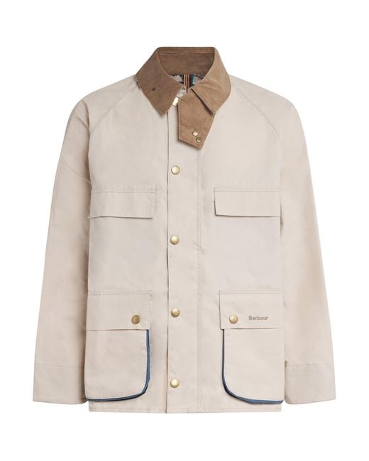 Barbour Natural X Paul Smith Sugarlump Bedale Casual Jacket for men