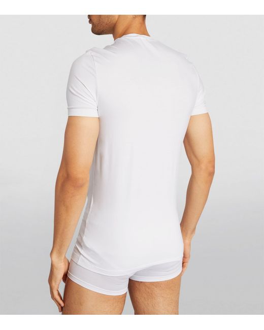 Zimmerli of Switzerland White Stretch-Modal Pureness T-Shirt for men