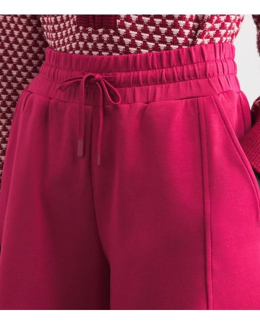 Varley Red Atrium High-Rise Shorts
