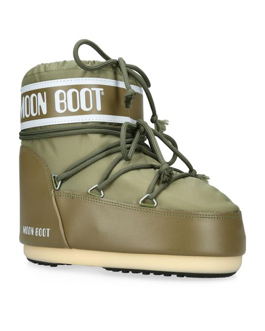 Moon Boot Green Icon 2 Low Ankle Boots