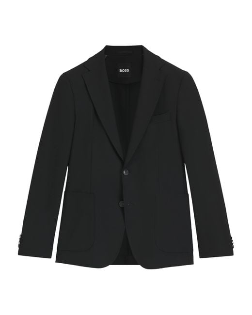 Boss Black Single-Breasted Slim Blazer for men