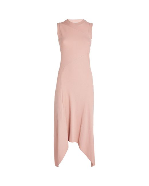 AllSaints Pink Knitted Gia Dress