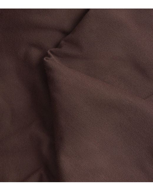 Skims Brown Smooth Layers Midi Dress