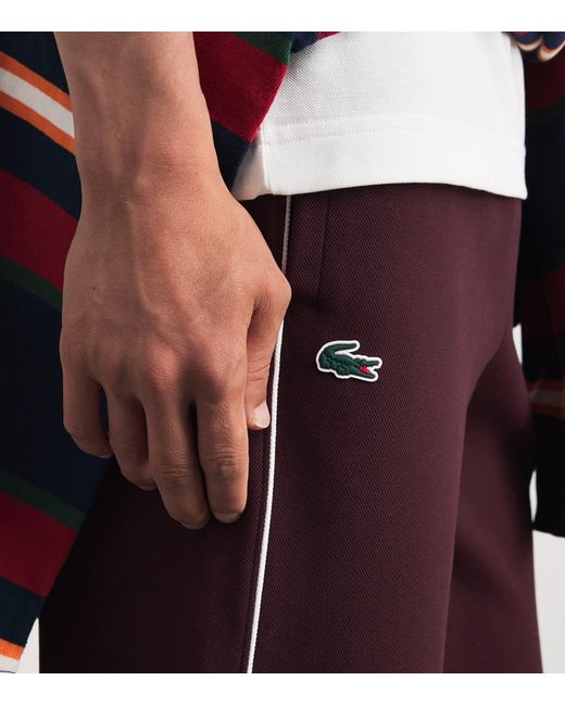 Lacoste Purple Tennis Heritage Sweatpants for men