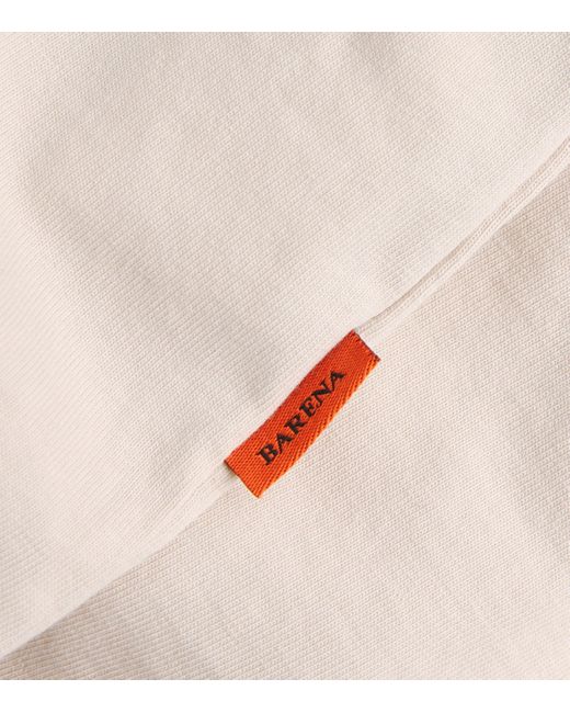 Barena White Cotton Luigi Long-Sleeve T-Shirt for men