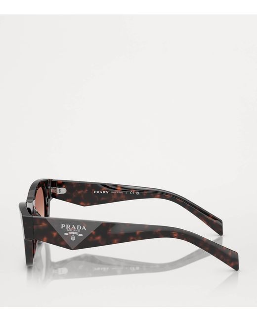 Prada Brown Acetate Prb09S Sunglasses
