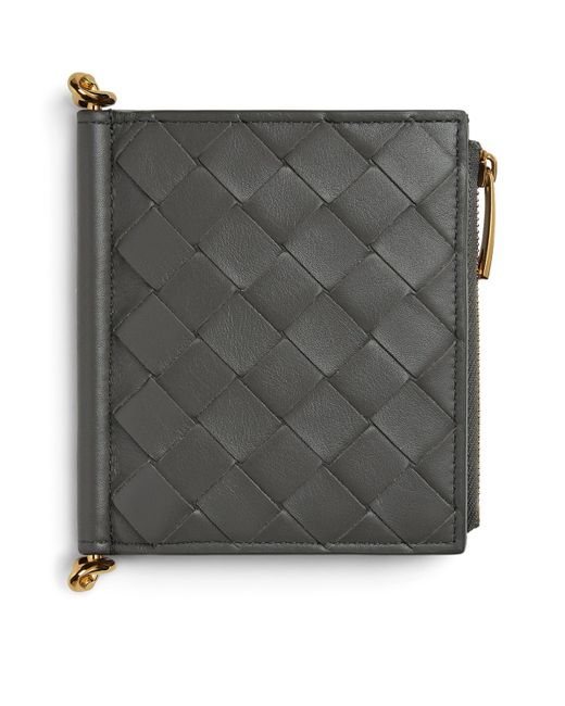Bottega Veneta Gray Small Leather Solstice Bifold Wallet