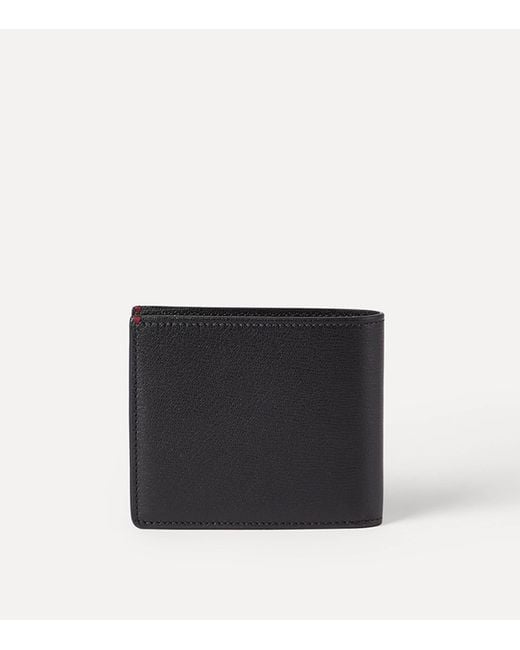Brunello Cucinelli Black Leather Bifold Wallet for men
