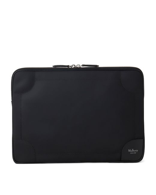 Mulberry Black Belgrave Laptop Sleeve
