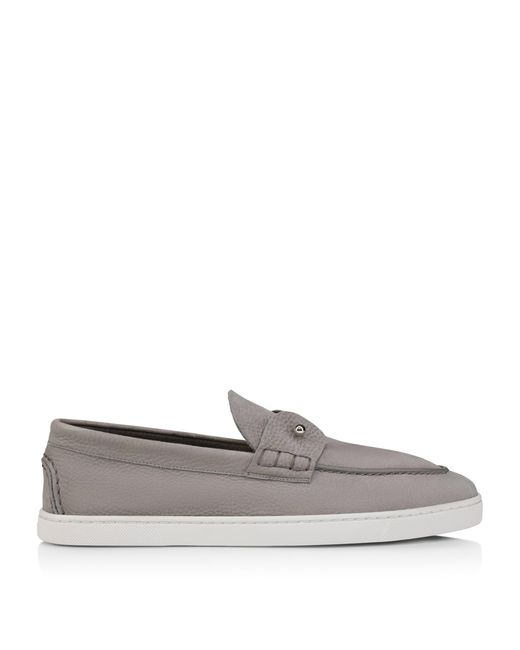 Christian Louboutin Gray Chambeliboat Bateau Loafer for men