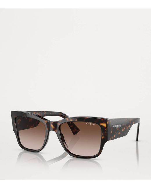 Vogue Brown Acetate Vo5462S Tortoiseshell Sunglasses