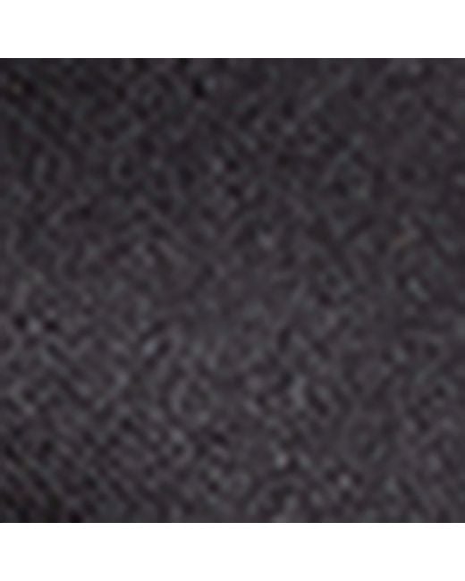 Brunello Cucinelli Black Cotton-Silk Bow Tie for men