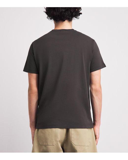 Barena Black Cotton T-Shirt for men