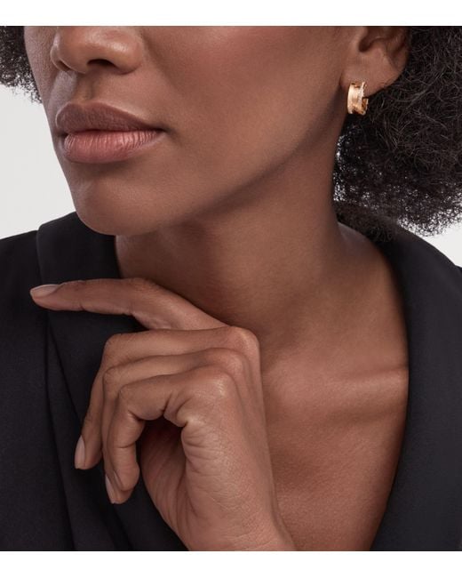 BVLGARI Natural And Diamond B.Zero1 Earrings
