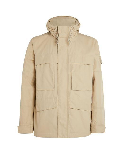 Stone Island Natural Ghost Piece O-ventile Parka for men