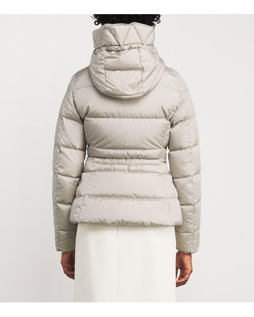 Moncler Gray Down Avoce Puffer Jacket
