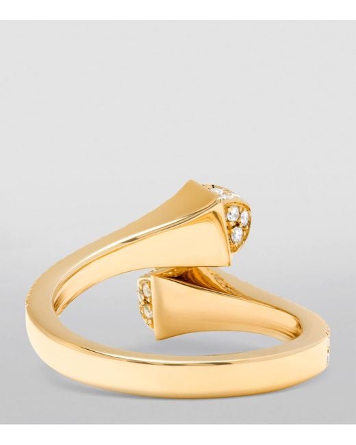 Marli New York Metallic And Diamond Cleo Ring