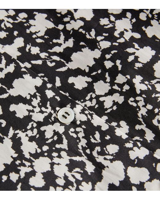 Marina Rinaldi Gray Stretch-cotton Shirt Dress