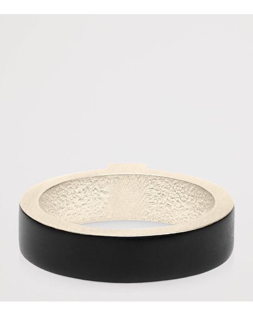 Tom Ford Black Thin Fera Ring