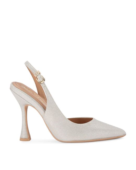 KG by Kurt Geiger Vegan Aria Slingback Pumps in White Lyst Canada