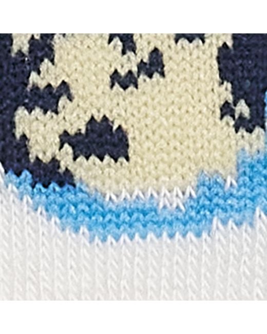 Paul Smith Blue Floral Socks for men