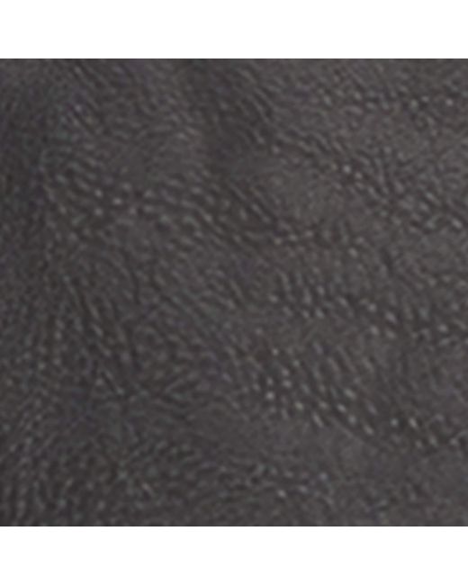 Saint Laurent Black Leather Bomber Jacket