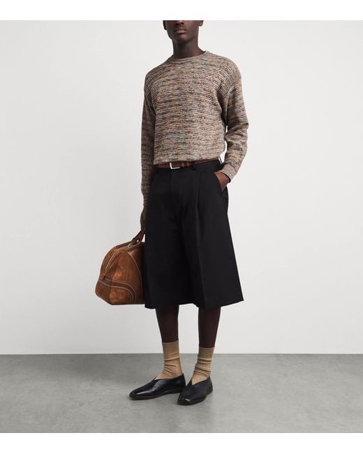 Paul Smith Brown Cotton Signature Stripe Sweater for men
