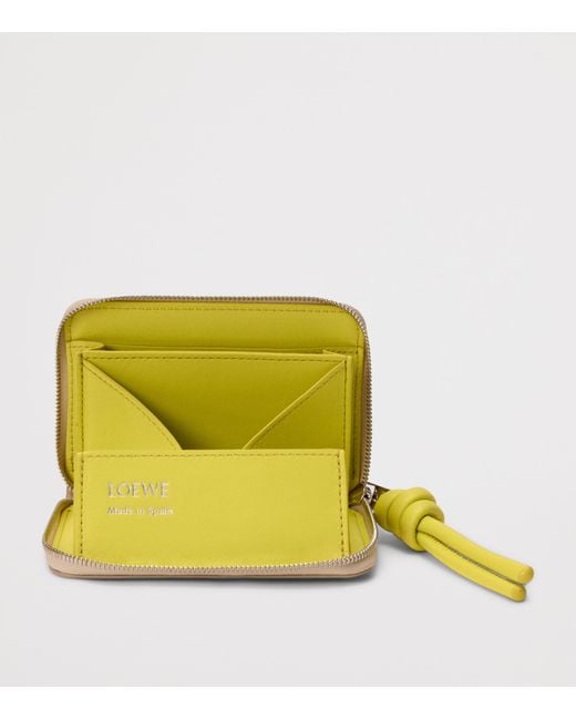 Loewe Natural Leather Knot Coin Purse