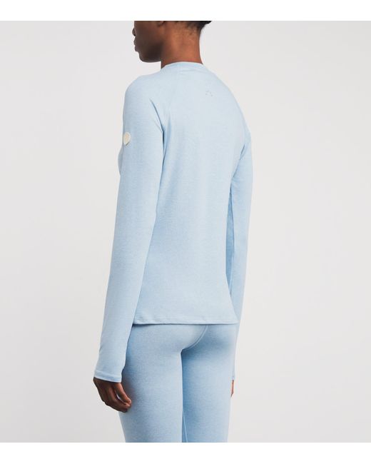 Varley Blue Always Warm Base Layer Top