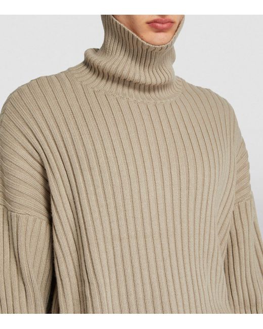 Fear Of God Natural Rib Knit Rollneck Sweater for men